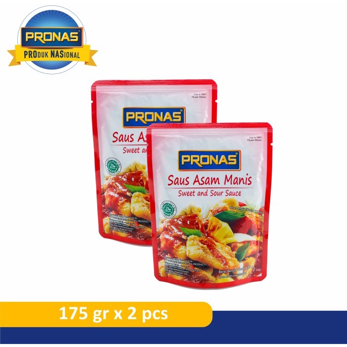 

SAUS-DRESSING- PRONAS SAUS ASAM MANIS 175 G BUNDLING 2 PCS -SAUS-DRESSING.