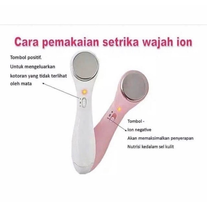 SETRIKA WAJAH ION