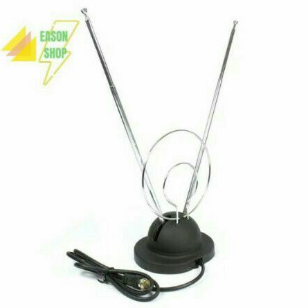 Antena Tarik Indoor VHF & UHF Antena Dalam