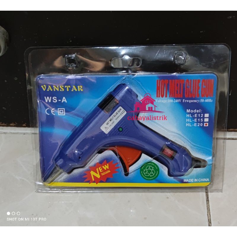 Lem tembak glue gun stick cair lengket refill alat membakar melelehkan kantor kerajinan tangan DIY