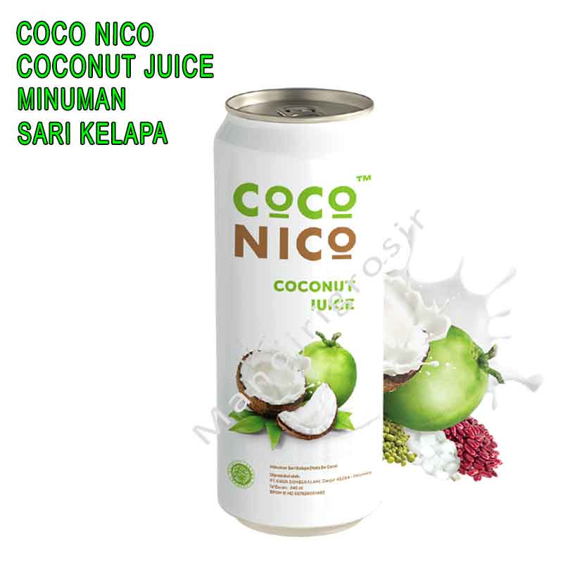 Coconut Juice *Coco Nico * Minuman Sari Kelapa * Nata De Coco 245ml