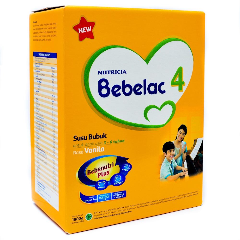 Susu Bebelac 4 1800g madu n van