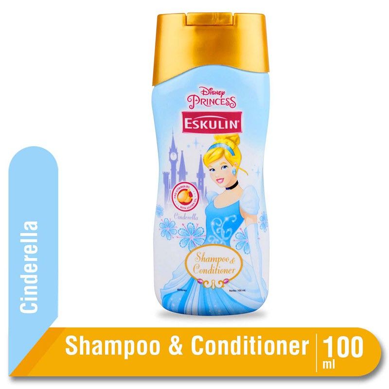 Eskulin Kids Shampoo Conditioner 200ml Shampo Konditioner Anak Disney