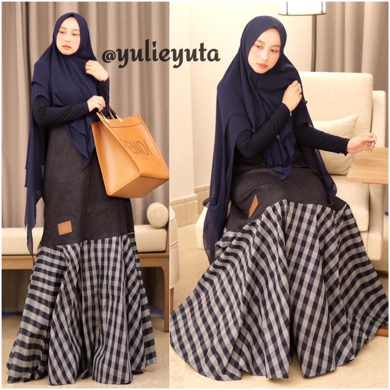 READY DAILY JOZA DENIM .. ONLY DRESS