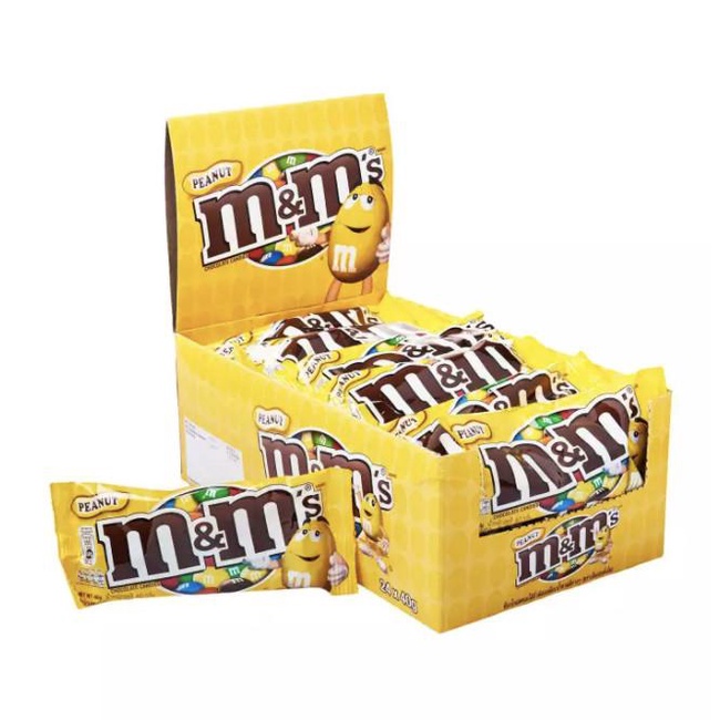 

COD M&M'S PEANUT CHOCOLATE BOX OF 24 MAKANAN & MINUMAN