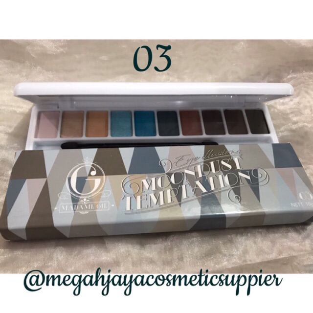 MADAME GIE EYE SHADOW 10 WARNA 15 Gr @MJ