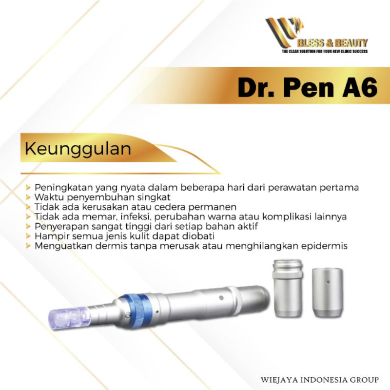 Dr Pen A6 Wireless Alat Dermapen A6S A9 M7 BB Glow Bopeng Sulam Alis Bibir Original