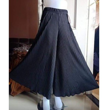 (BISA COD) CELANA KULOT MAYUNG / Celana Kulot Midi Plisket Lurus /Pleated pants / TERMURAH / TERBARU