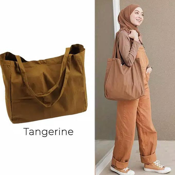 Nudie Bag Magnet Totebag Canvas Sueding Pakai Magnet