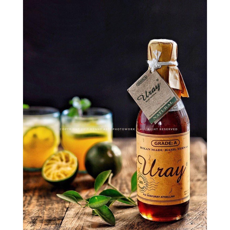 

Madu Uray Natural Honey/Raw Honey 450gr (330ml)