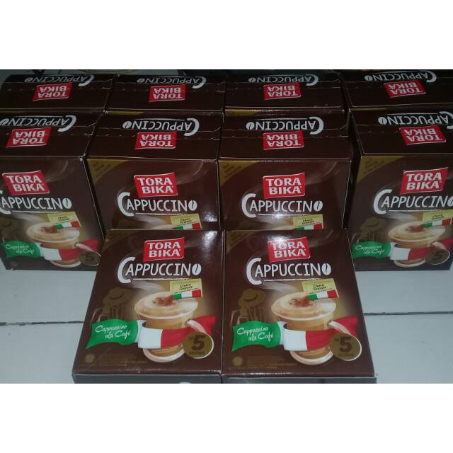 

Torabika Cappucino 1 kotak isi 5 sachet