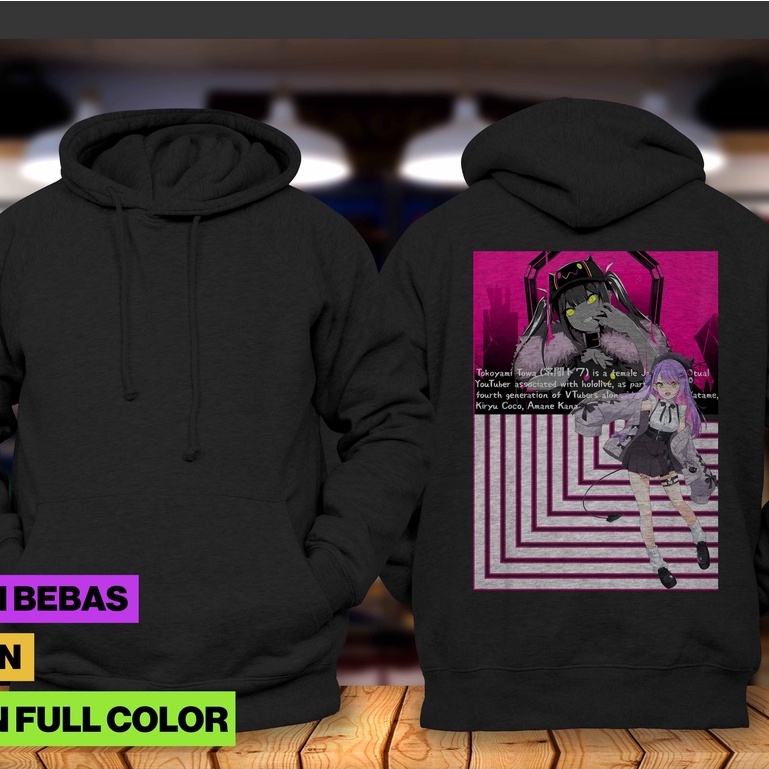 Hoodie Jumper Hololive - TOKOYAMI TOWA