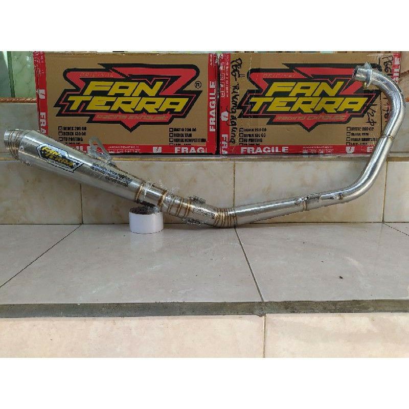 KNALPOT FANTERA JIKSAW PNP MOTOR MP CB GL TIGER tirev