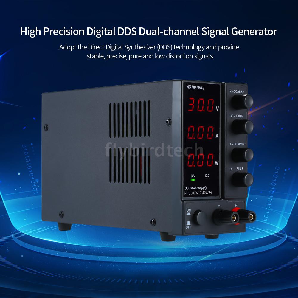 Flywanptek nps306w Switch Power Supply DC 0-30V 0-6a 0-6a