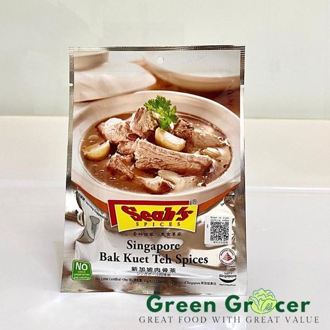 

SEAHs Singapore Bak Kut Teh Spices 32GR / bumbu BakKutTeh Seah