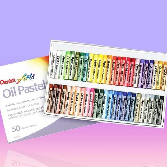 

Stok Baru! Crayon Pentel Art Oil Pastel 50 Stick 49 Warna Murah