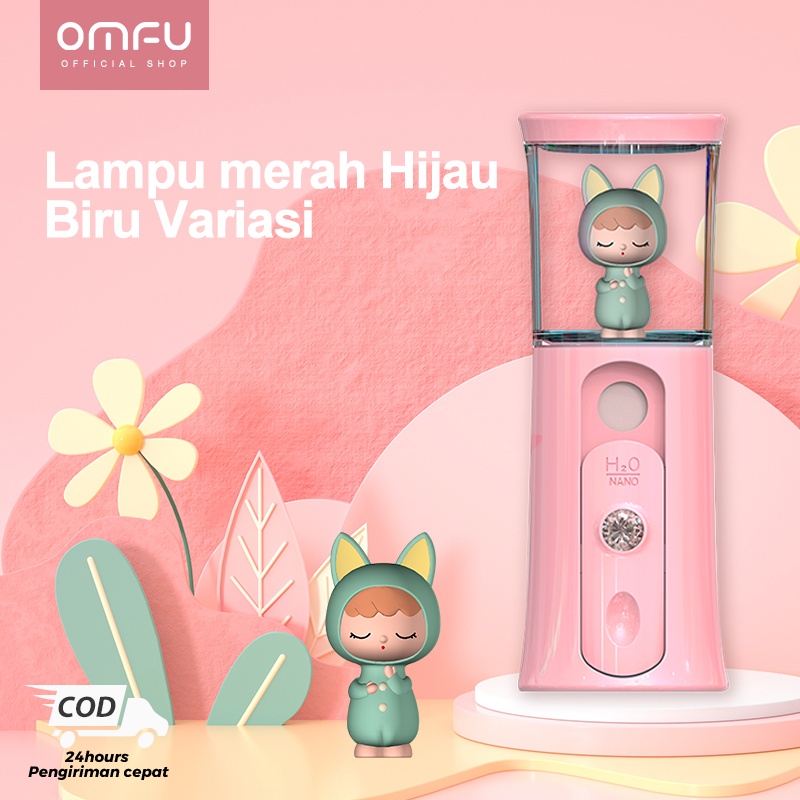 NANO SPRAY MINI BONEKA WAJAH  OMFU