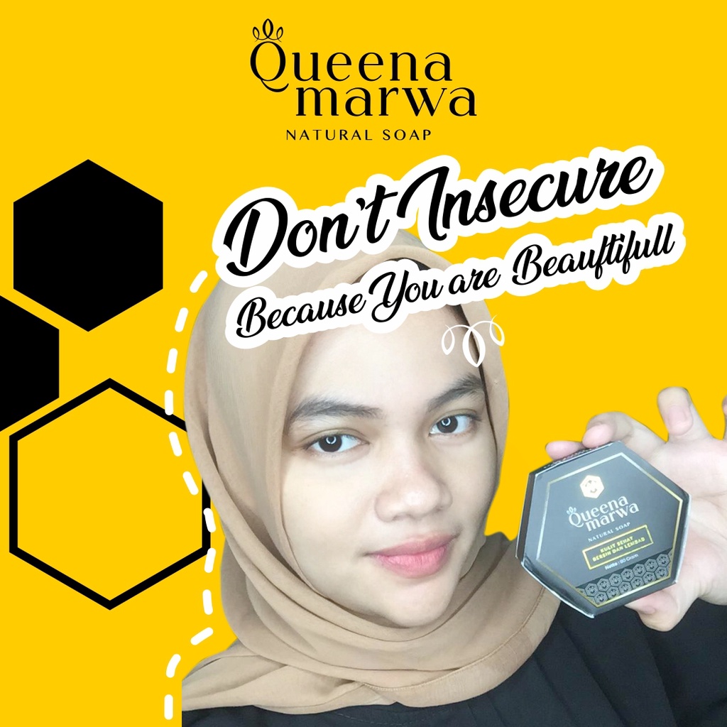 QUEENA MARWA Sabun Wajah Sabun Pemutih Badan BPOM