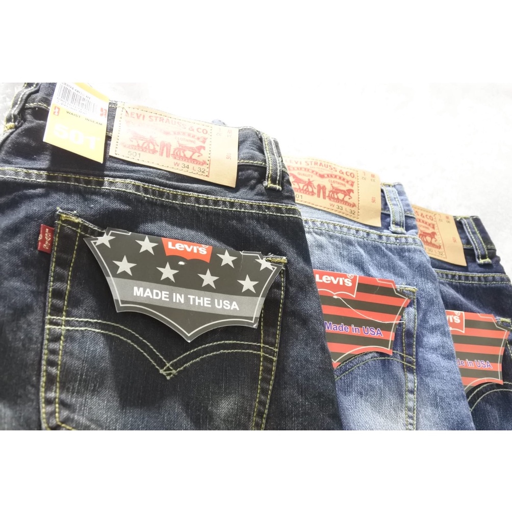 Levi's 501 USA tag