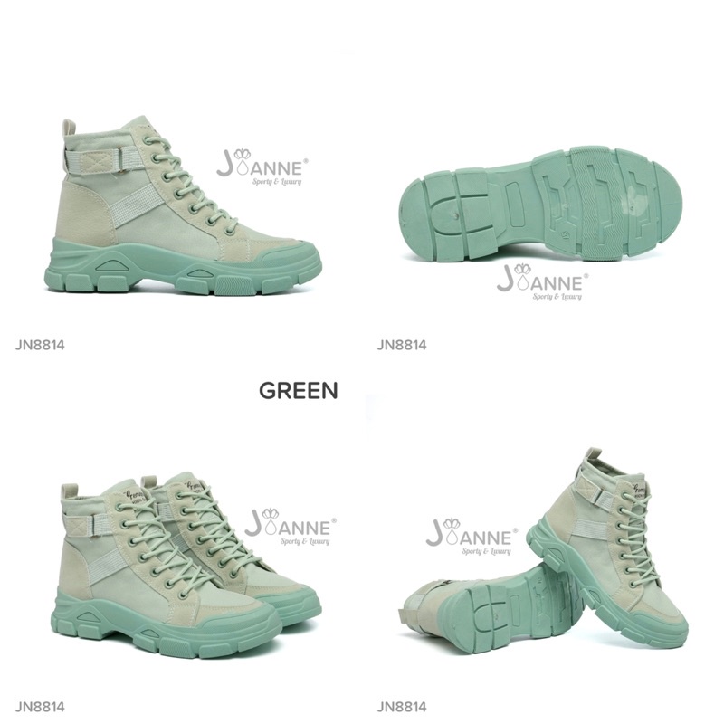 SALE! [ORIGINAL] JOANNE Boots Sneakers Shoes Sepatu Wanita #JN8814