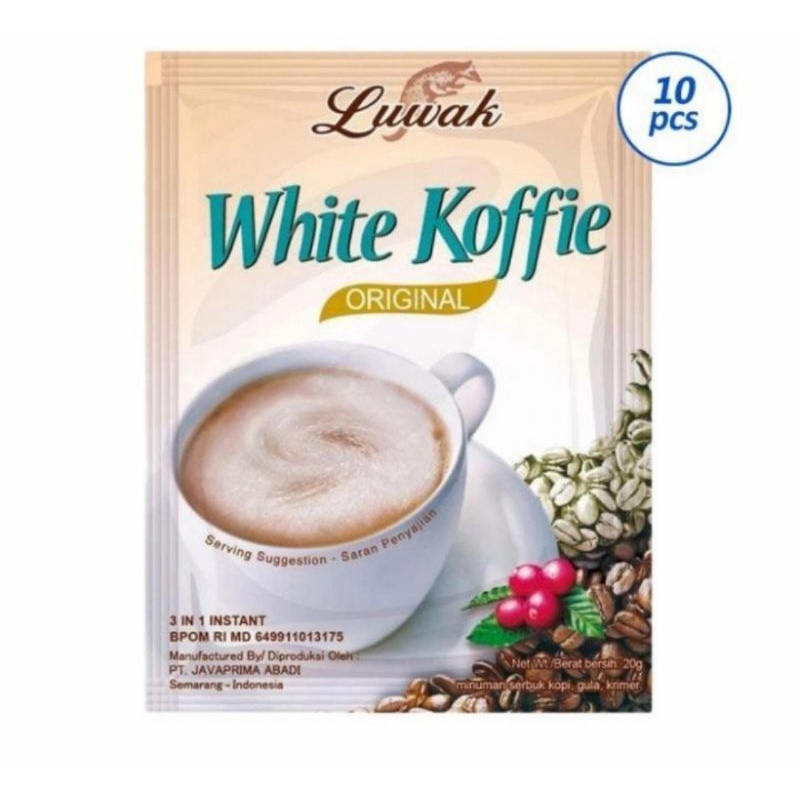 

luwak white coffie 20 gr