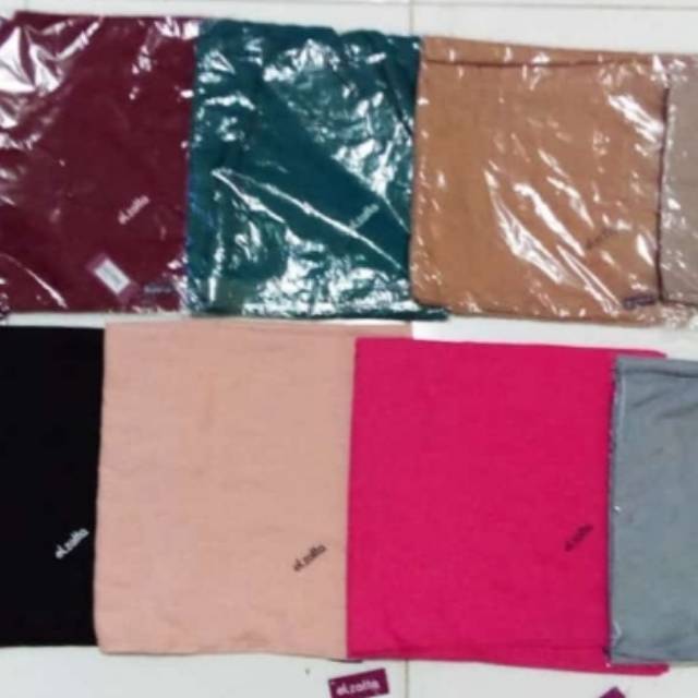 Kerudung elzatta polos