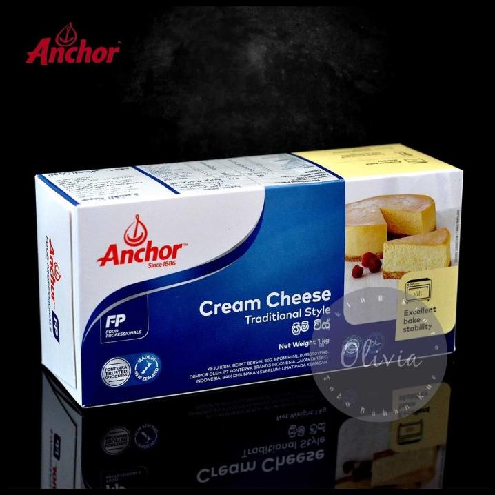 

Anchor Cream Cheese 1 Kg Krim Keju