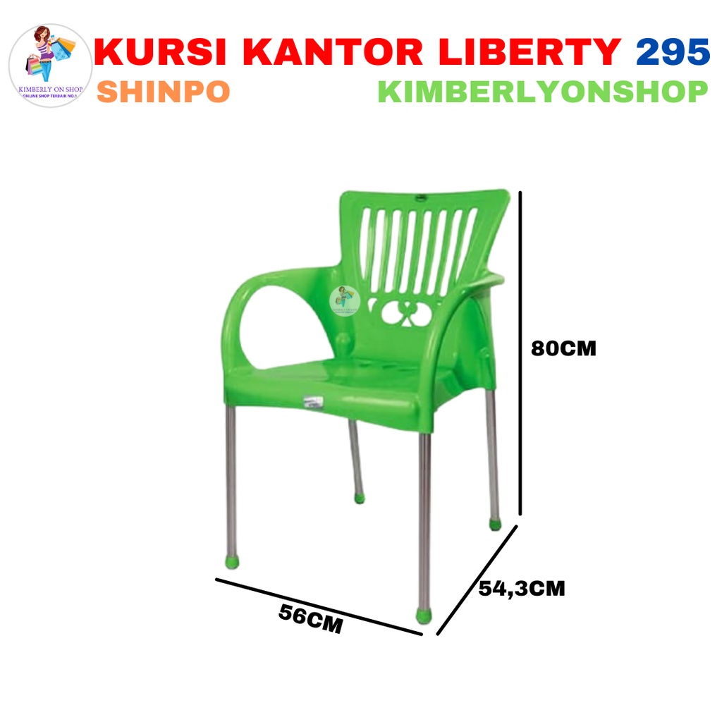 Kursi Plastik/Kursi Kantor Shinpo LIBERTY SIP295