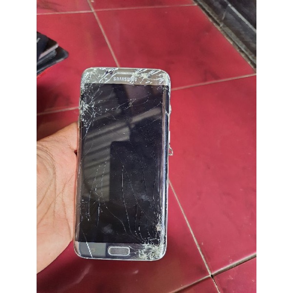 samsung s7 edge minus lcd mesin normal