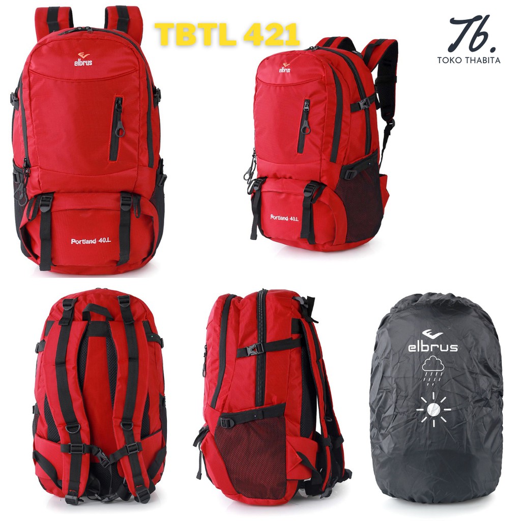 Ransel Pria Tas Punggung Outdoor Semi Carier 40 Liter Bahan Carrier Waterproof Backpack Keril