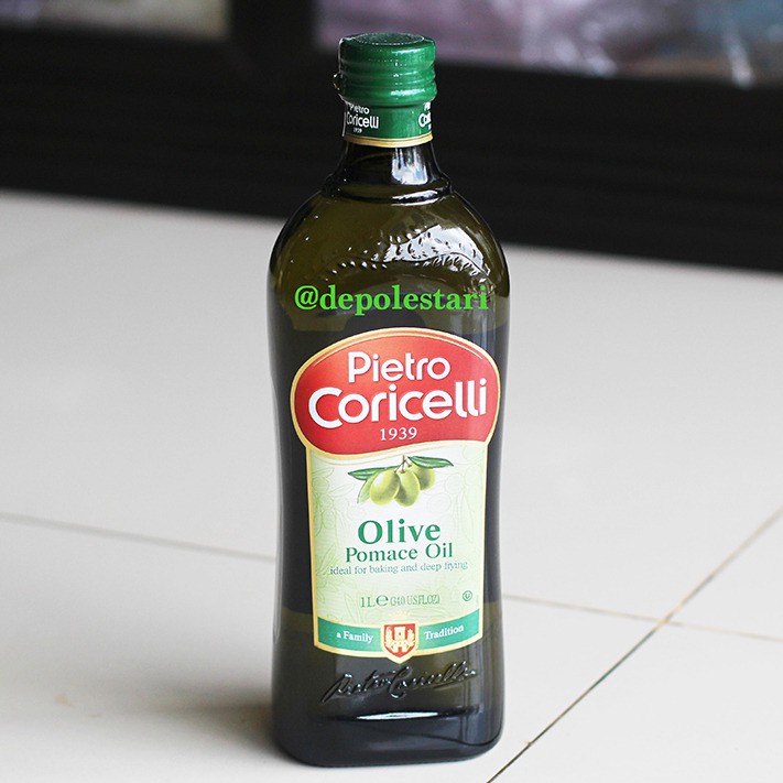 

Pietro Coricelli Olive Pomace Oil 100% (MINYAK ZAITUN) 1Liter
