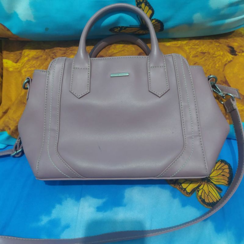 Tas sophie martin paris pink (preloved)