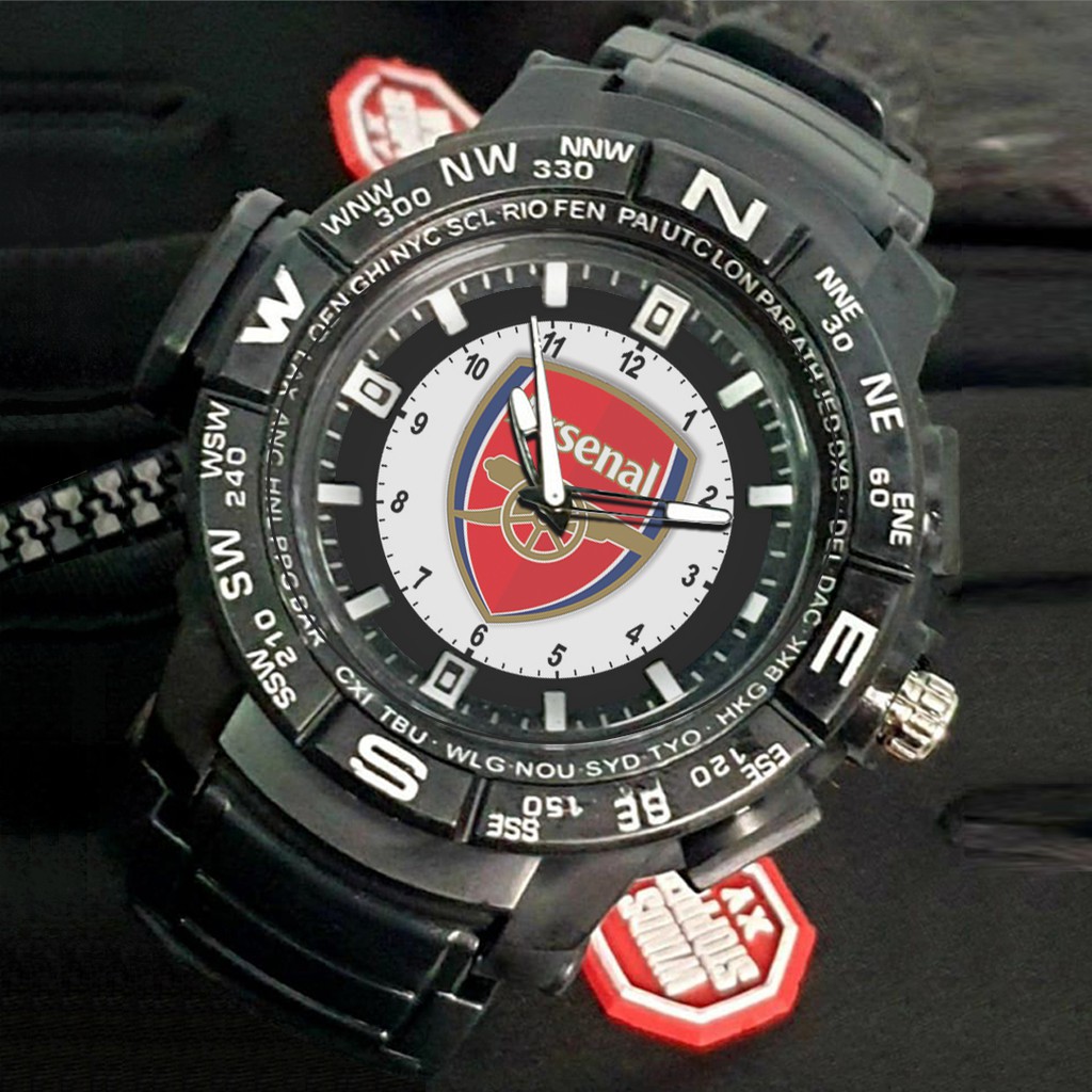 (EXCLUSIVE) Jam Tangan ARSENAL motif 1 Sport Bagus