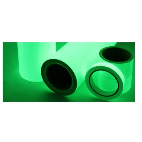 [ISOLASI] -  Lakban Glow In The Dark Luminous Adhesive Tape 1.5 cm x 10 m - A0015 - Multi-Color