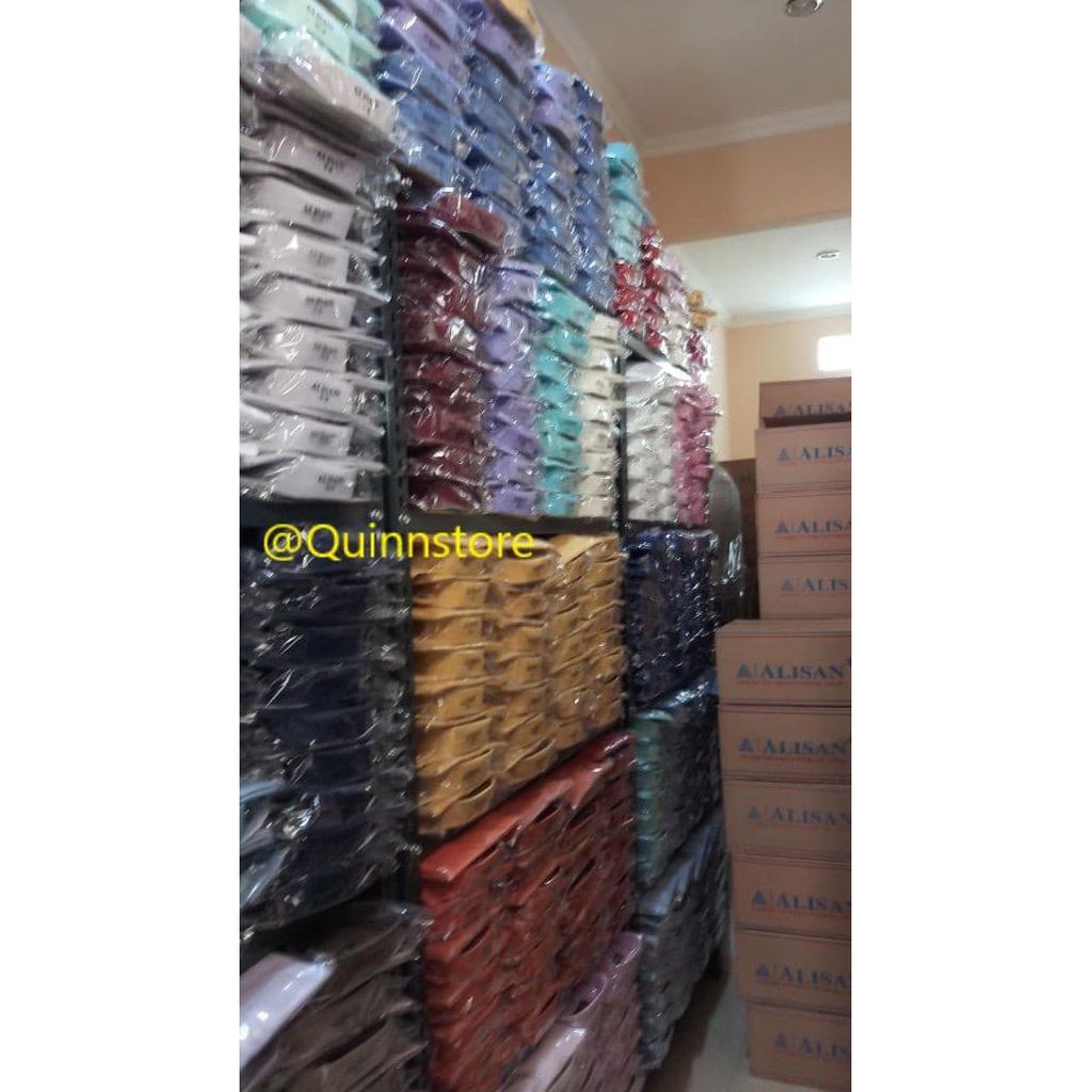ALISAN Original Kemeja Batik Lengan Pendek - // HITAM // - Hitam, S Hot Promo