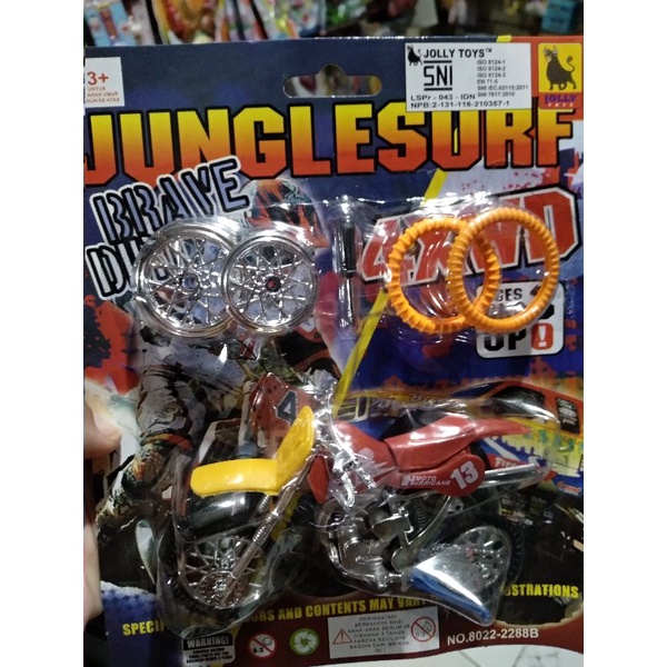 motor cross mainan/ motor trail