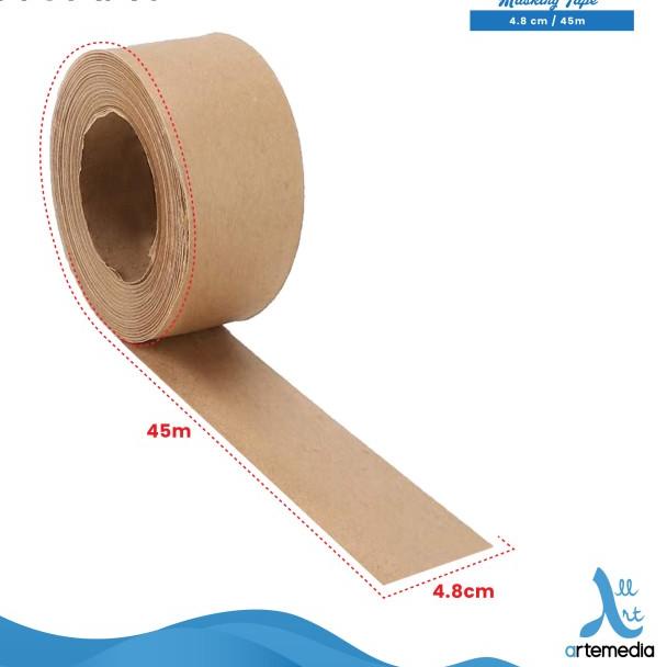 

♠ SINOART Kraft Paper Tape 4.8cm/45m ◌