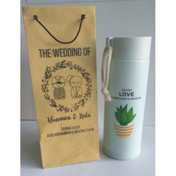 

PAPERBAG SABLON | 90 gsm | 10cm x 10cm x 24cm