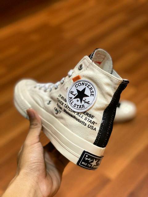 Converse off white black white premium BNIB