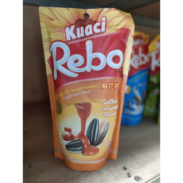 Kwaci Rebo 150 Gr ( 4 Varian Rasa )