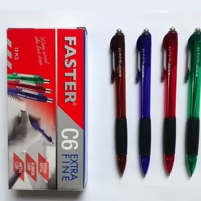 

Pulpen Faster C6 Cetek cetek (1pcs)