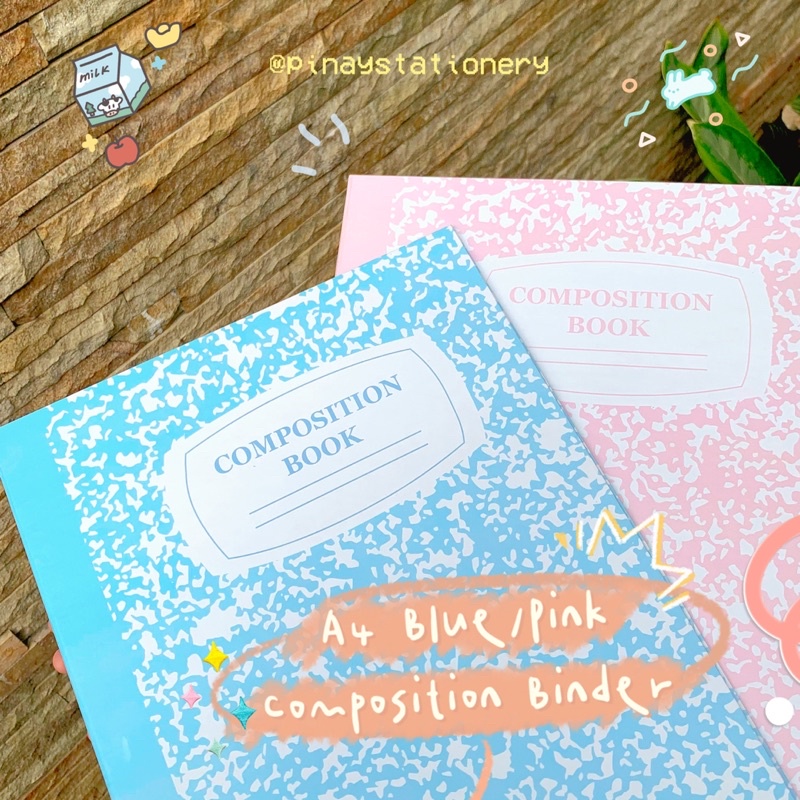 

Composition Book Binder A4 Pastel Edition Photocard Collector Murah