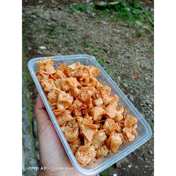 

siomay kering pedas/cod