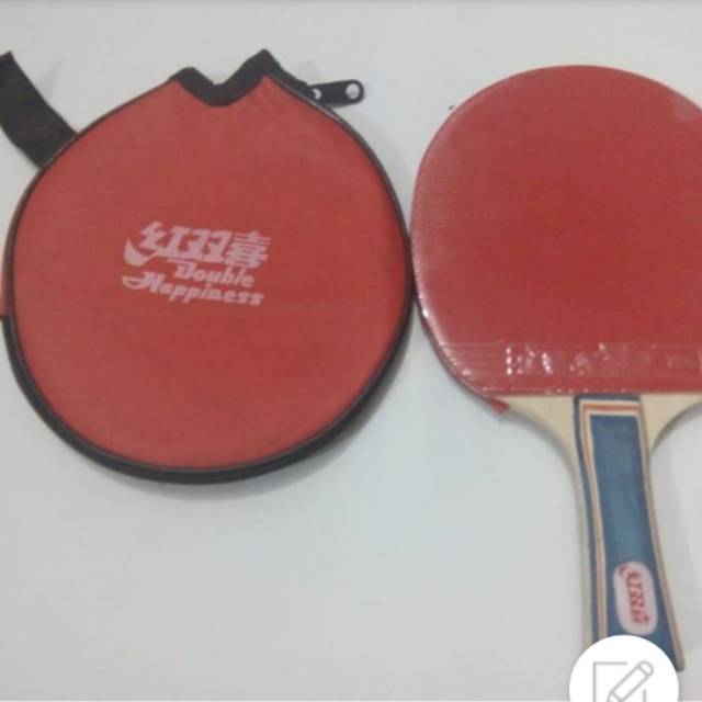 Bet Tenis Meja/ Pingpong DHS + Tas