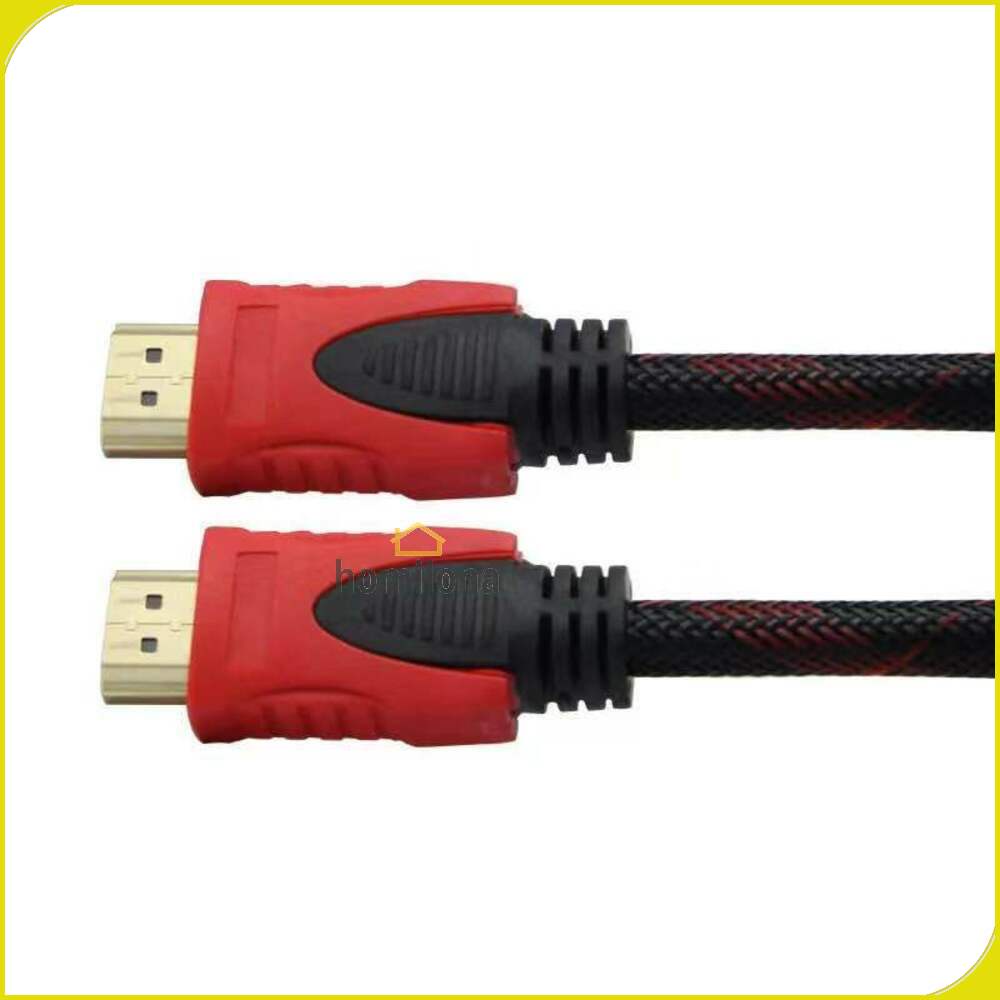 Kabel HDMI Gold Plated High Speed OD7.3mm 1080P 1.35 / 3 / 4.5 Meter - FSU SHH11 - Black