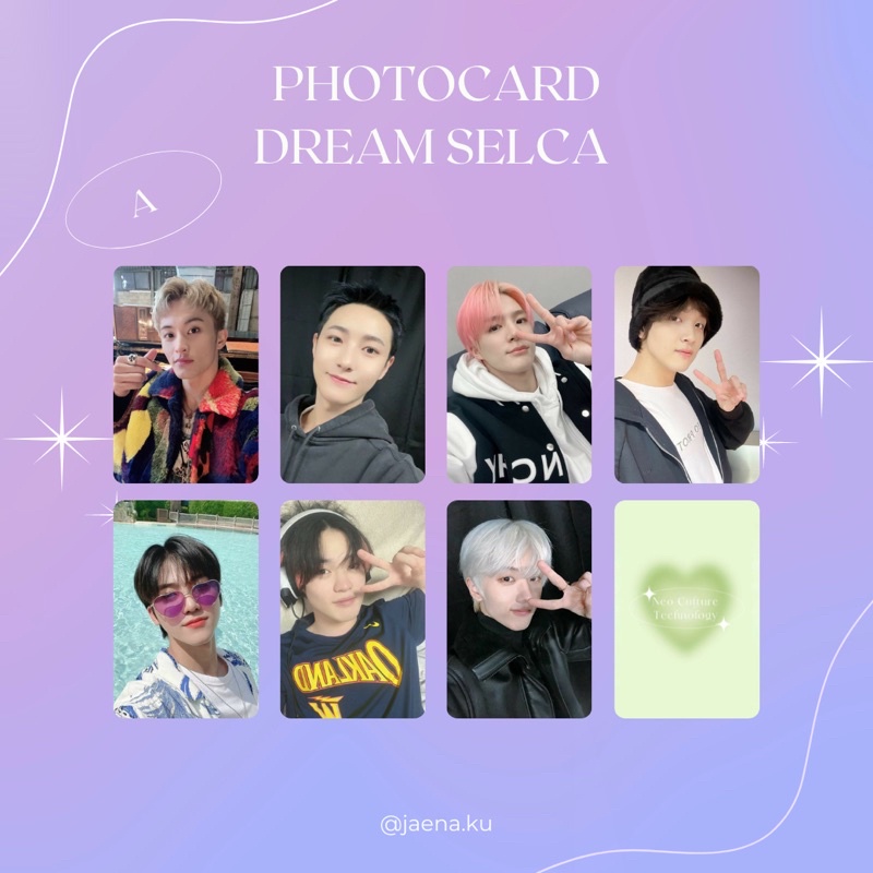 [NCT DREAM] PHOTOCARD NCT DREAM SELCA #1 ‼️BACA DESKRIPSI‼️