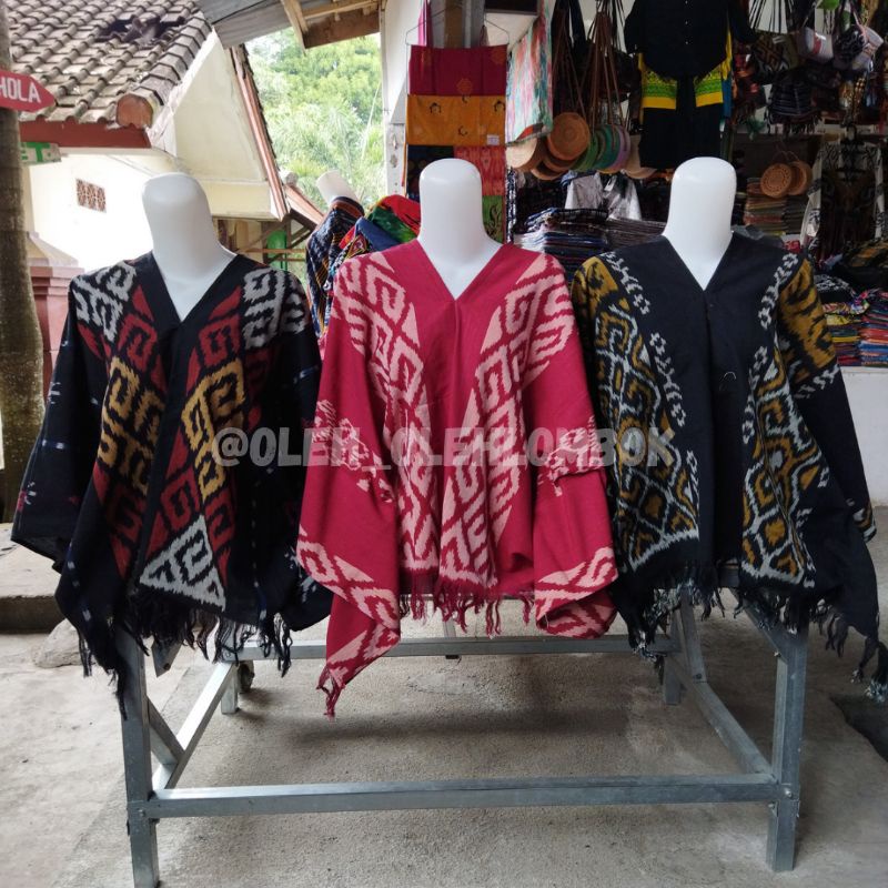 BAJU ATASAN TENUN ASLI LOMBOK | ATASAN CEWEK TENUN