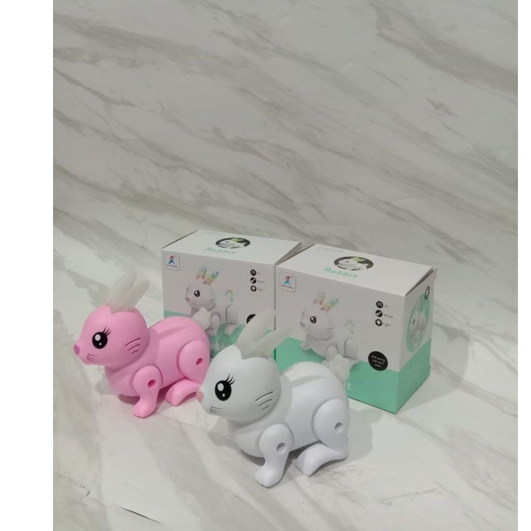 Cod Mainan Anak Rabbit Kelinci Goyang Dan Musik