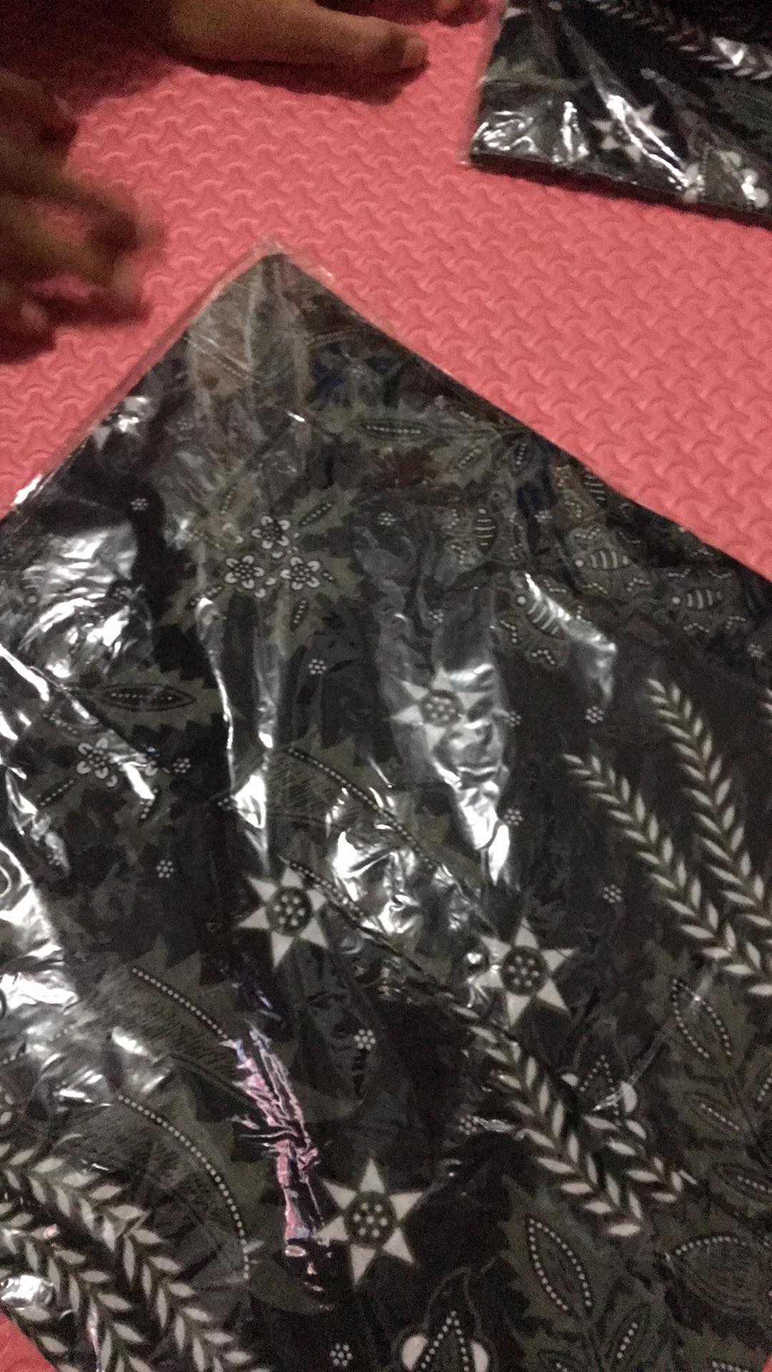 Kemeja Batik Pria Lengan Panjang Size M L Xl Xxl  Bswart Batik Hrb026 Kenongo Hem Panjang Pada