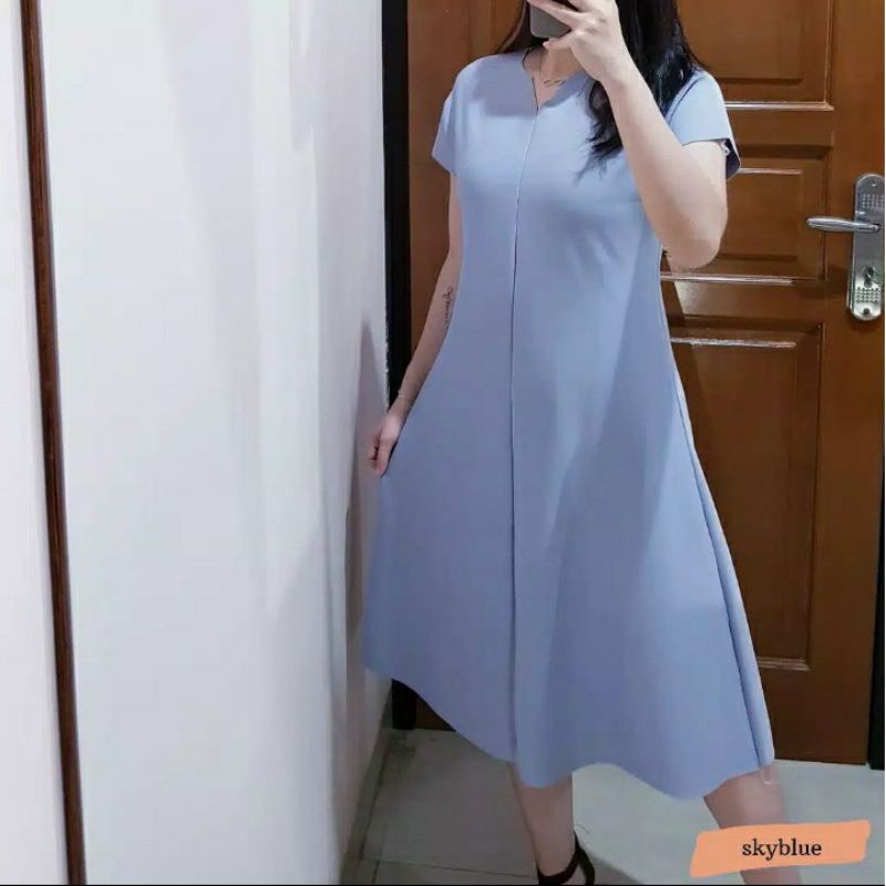 MIDI DRES LEHER V DRES MIA CREP DRES WANITA TERBARU DRES PE5TA WANITA CESUAL DRES PESTA WANITA JUMBO DRES WANITA KOREAN DRES WANITA LENGAN PENDEK  DRES WANITA DEWASA DRES DASTER WANITA JUMBO KEKINIAN  DRESS WANITA TERBAU 2023  SIZE M L XL XXL XXXL